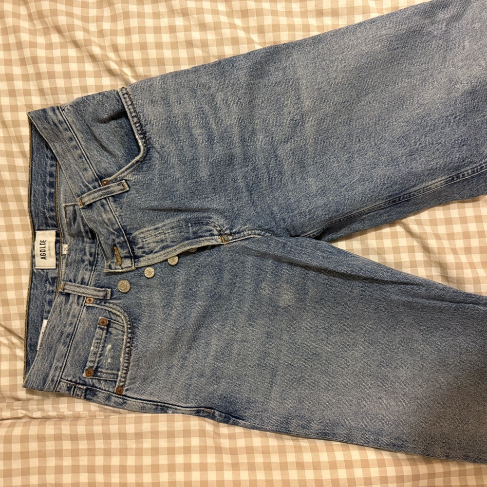 Agolde criss cross jean